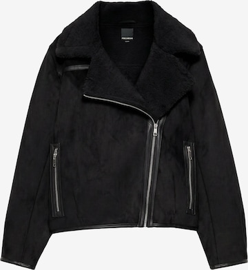 Pull&Bear Välikausitakki värissä musta: etupuoli