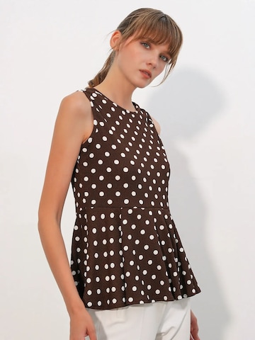 Bigdart Blouse in Bruin