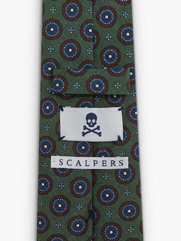 Cravată 'Caleido' de la Scalpers pe verde