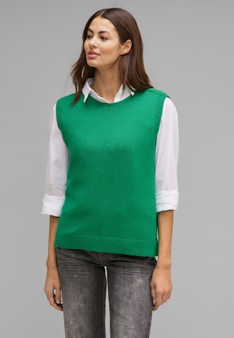 STREET ONE Sweater in Green: front