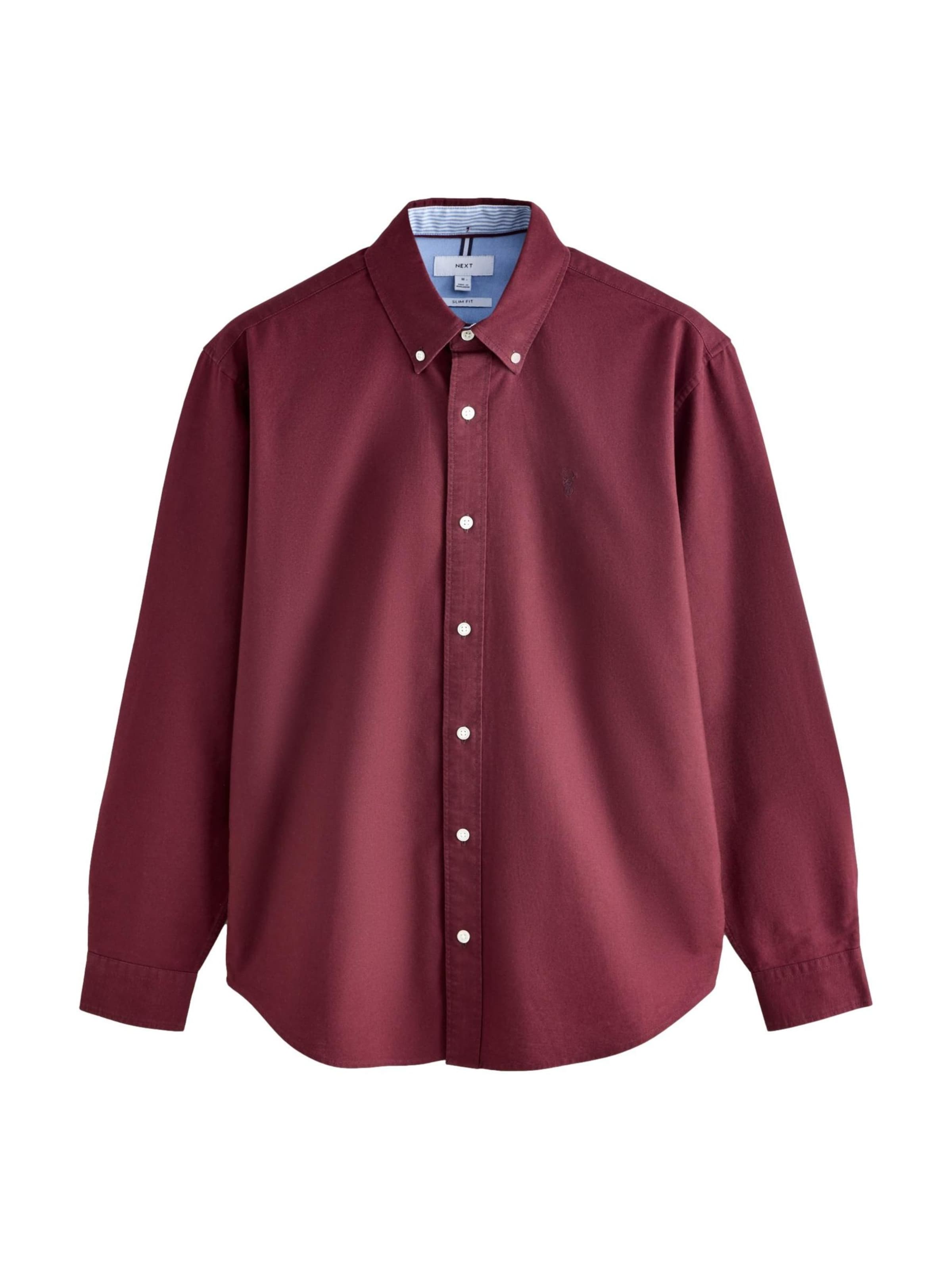 Next Средняя посадка Рубашка в Красный: спереди