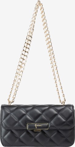 faina Crossbody Bag in Black: front