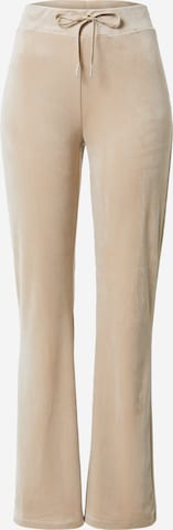 Pantalon 'Melinda' Gina Tricot en beige : devant