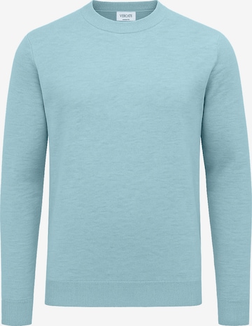 Pull-over 'No. 16' Vercate en bleu : devant