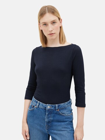 TOM TAILOR T-Shirt in Blau: Vorderseite