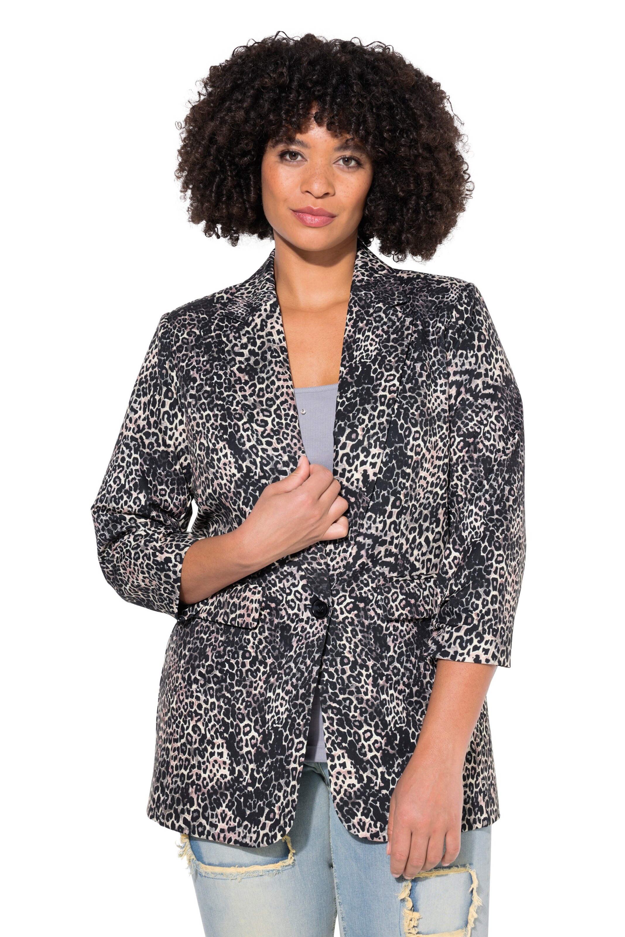 Angel of Style Blazers in Grijs: voorkant