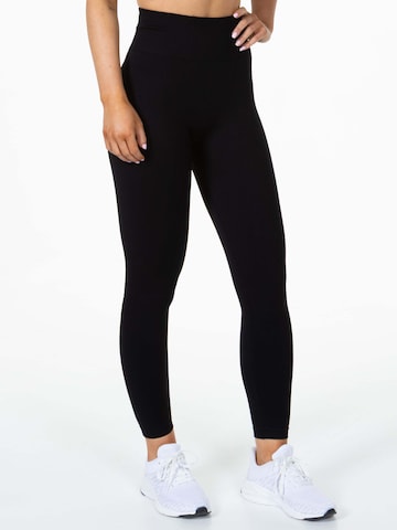 Skinny Pantaloni sportivi 'Signature' di Divina in nero
