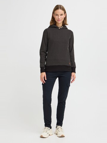Oxmo Sweatshirt 'Vera ' in Zwart