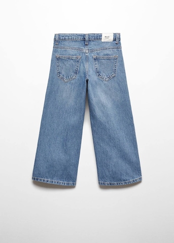 Wide leg Jeans 'Culotte6' de la MANGO KIDS pe albastru