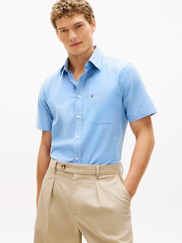 TOMMY HILFIGER Regular fit Button Up Shirt in Blue: front