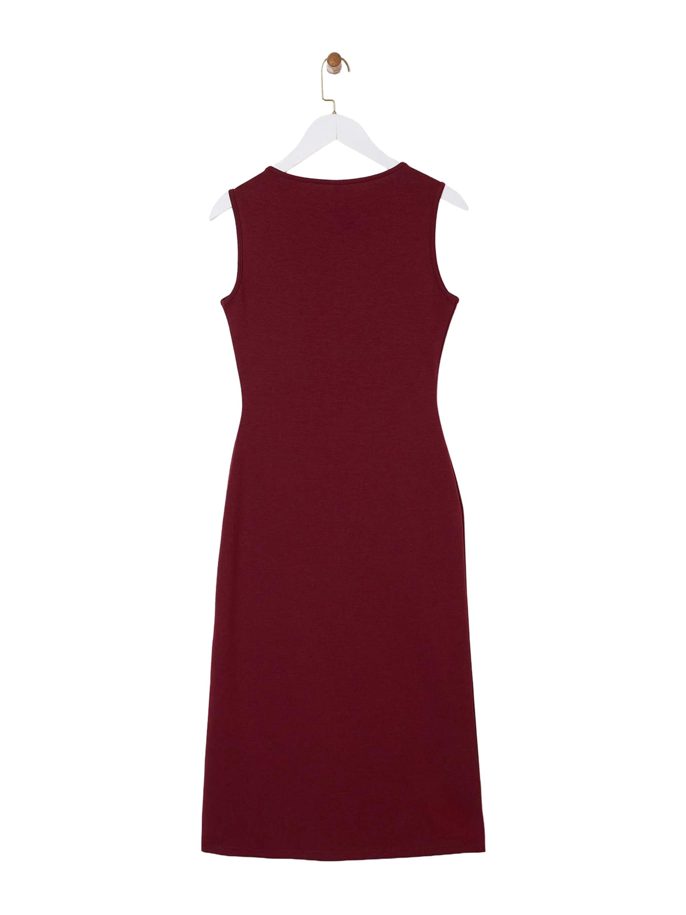 Trendyol - Vestido de tubo en rojo