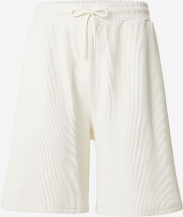 ABOUT YOU x Kevin Trapp Loose fit Pants 'Ilja ' in White: front