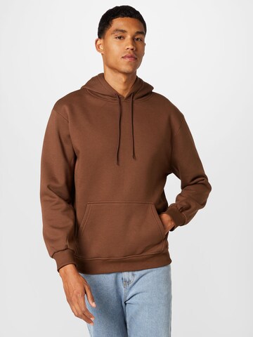 ABOUT YOU Sweatshirt 'Bent' in Brown: front