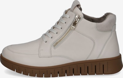 CAPRICE Baskets basses 'Fina' en 37 en blanc cassé, Vue avec produit