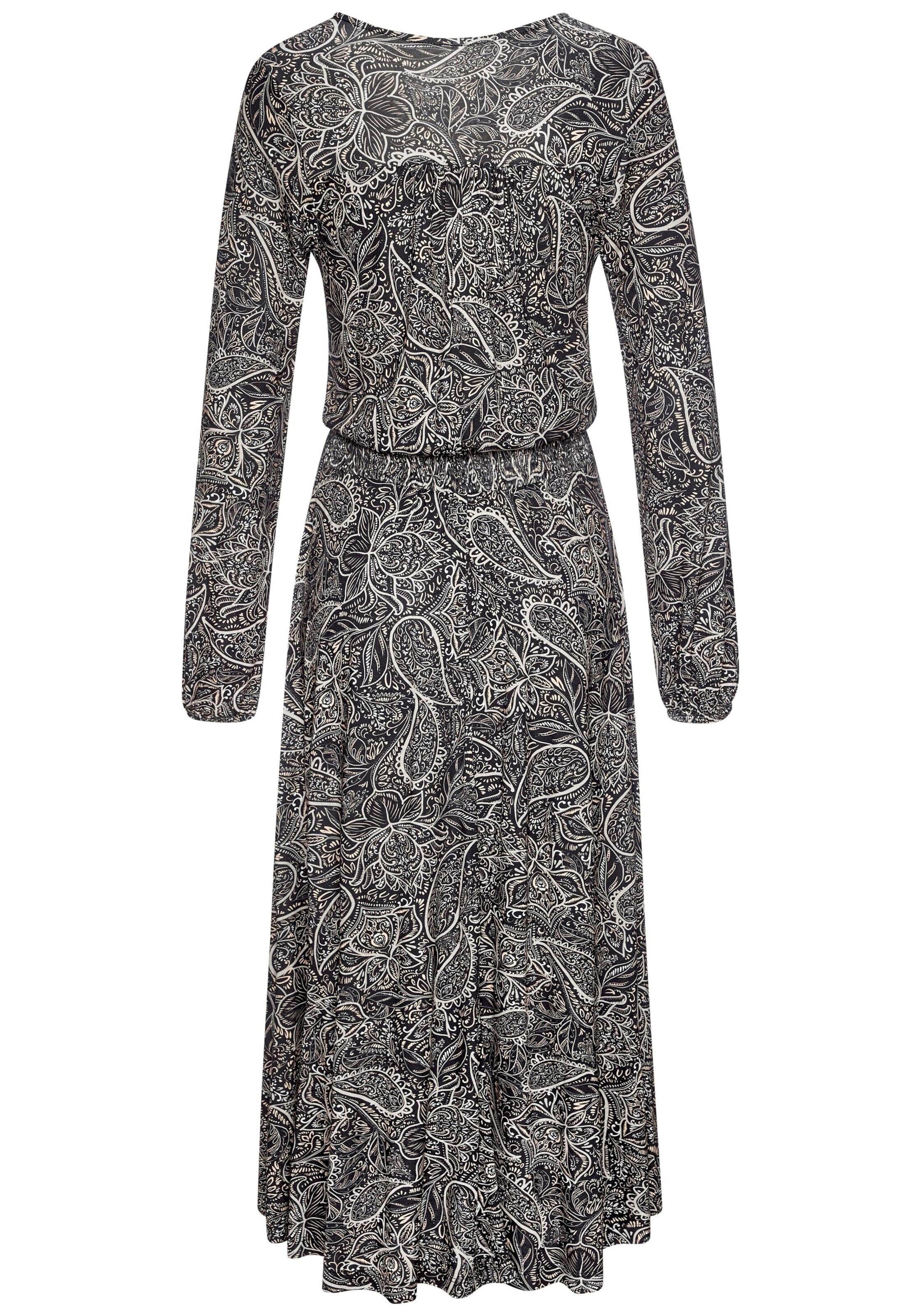 LASCANA Kleid in Schwarz
