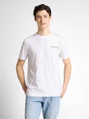 TOM TAILOR DENIM Shirt in White: front