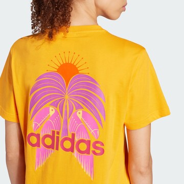 ADIDAS SPORTSWEAR Performance Shirt 'Adidas x FARM Rio' in Orange