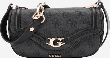 Sac à bandoulière 'DEA CROSSBODY FLAP' GUESS en noir : devant