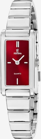 FESTINA Analog watch in Red: front
