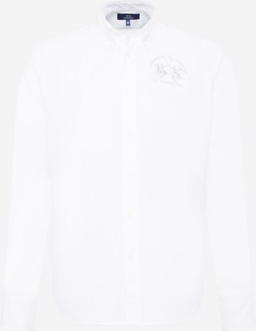 La Martina Regular fit Button Up Shirt 'Raf' in White: front