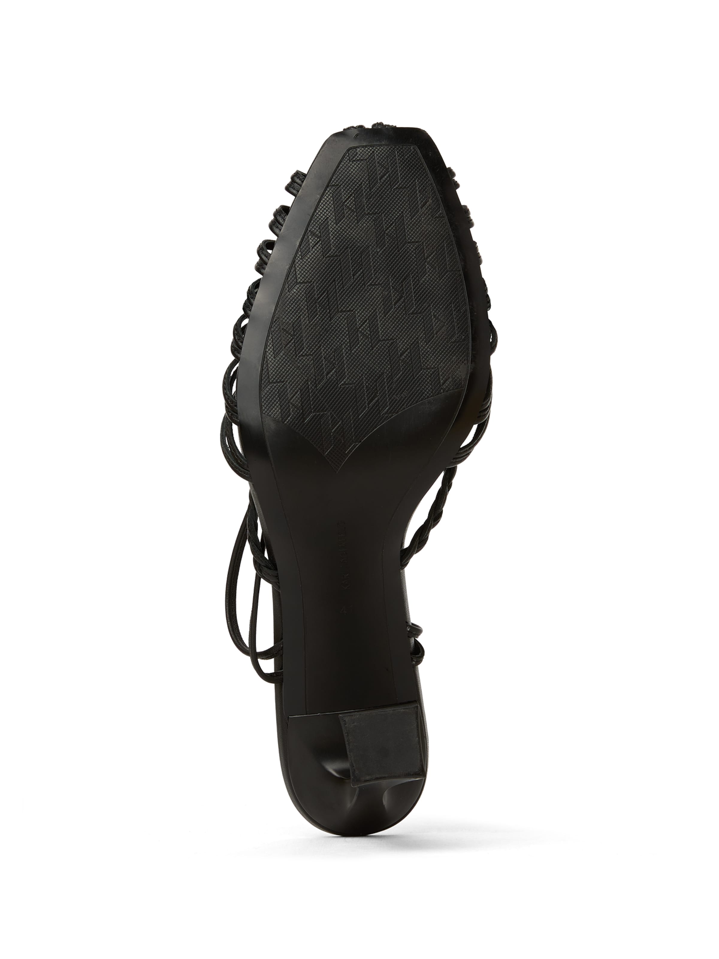 Karl Lagerfeld Sling körömcipők ' DEBUTANTE ANKLE LOOP ' - fekete