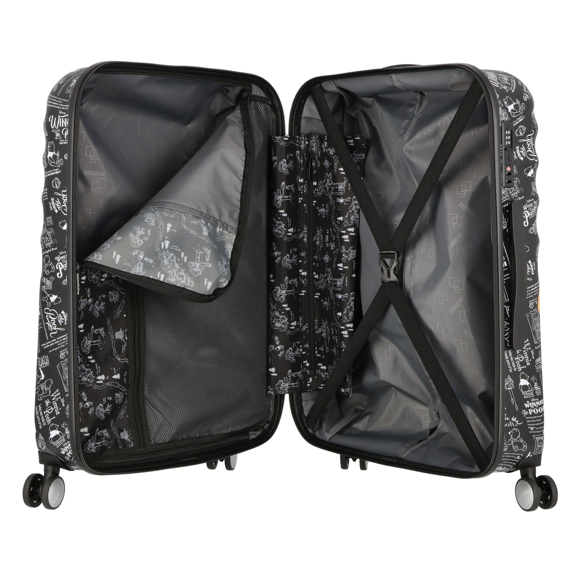 American Tourister Trolley 'Wavebreaker Disney' in Black