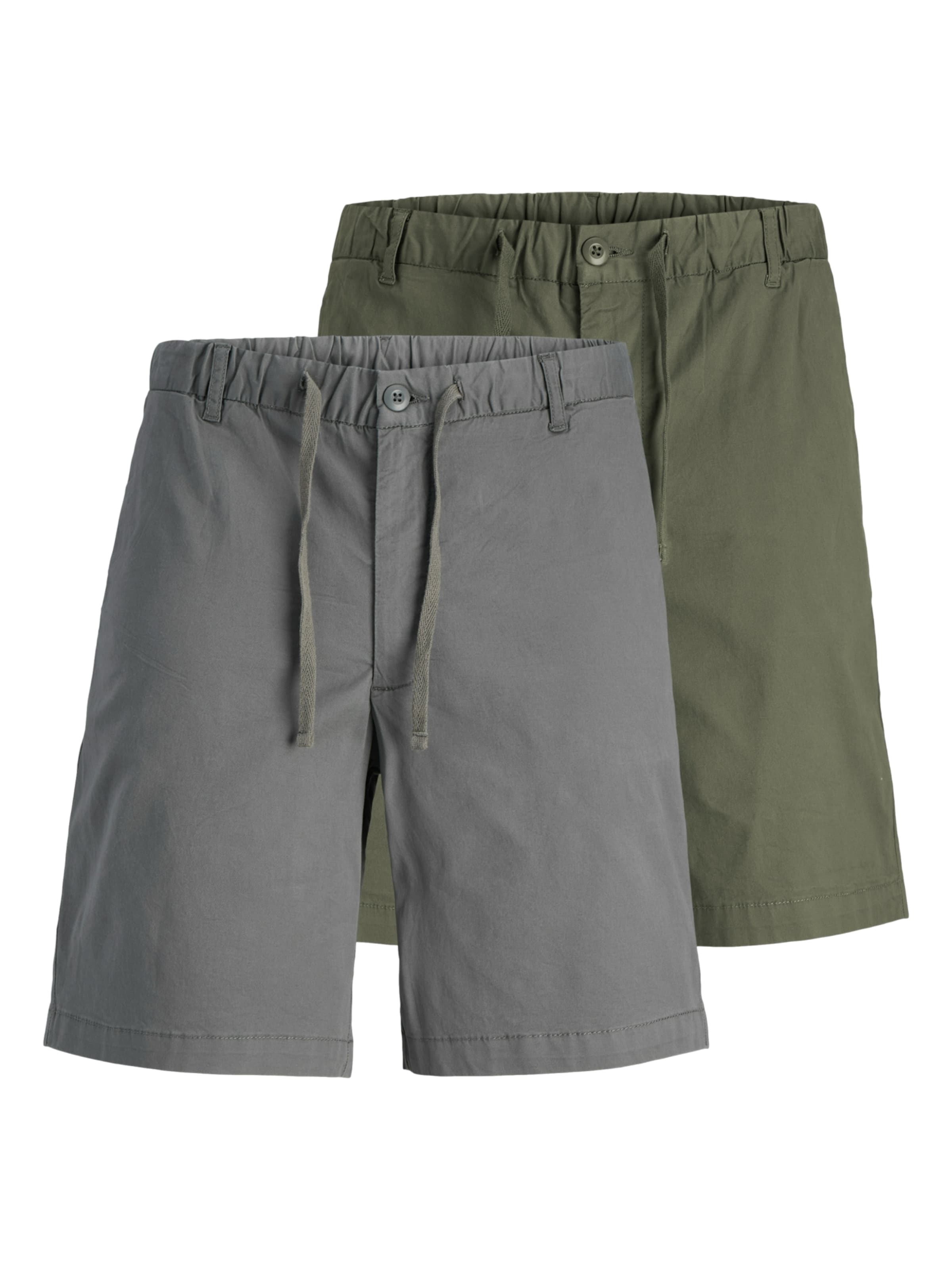 Pantaloni chino 'JPSTJaiden' di JACK & JONES in grigio: frontale