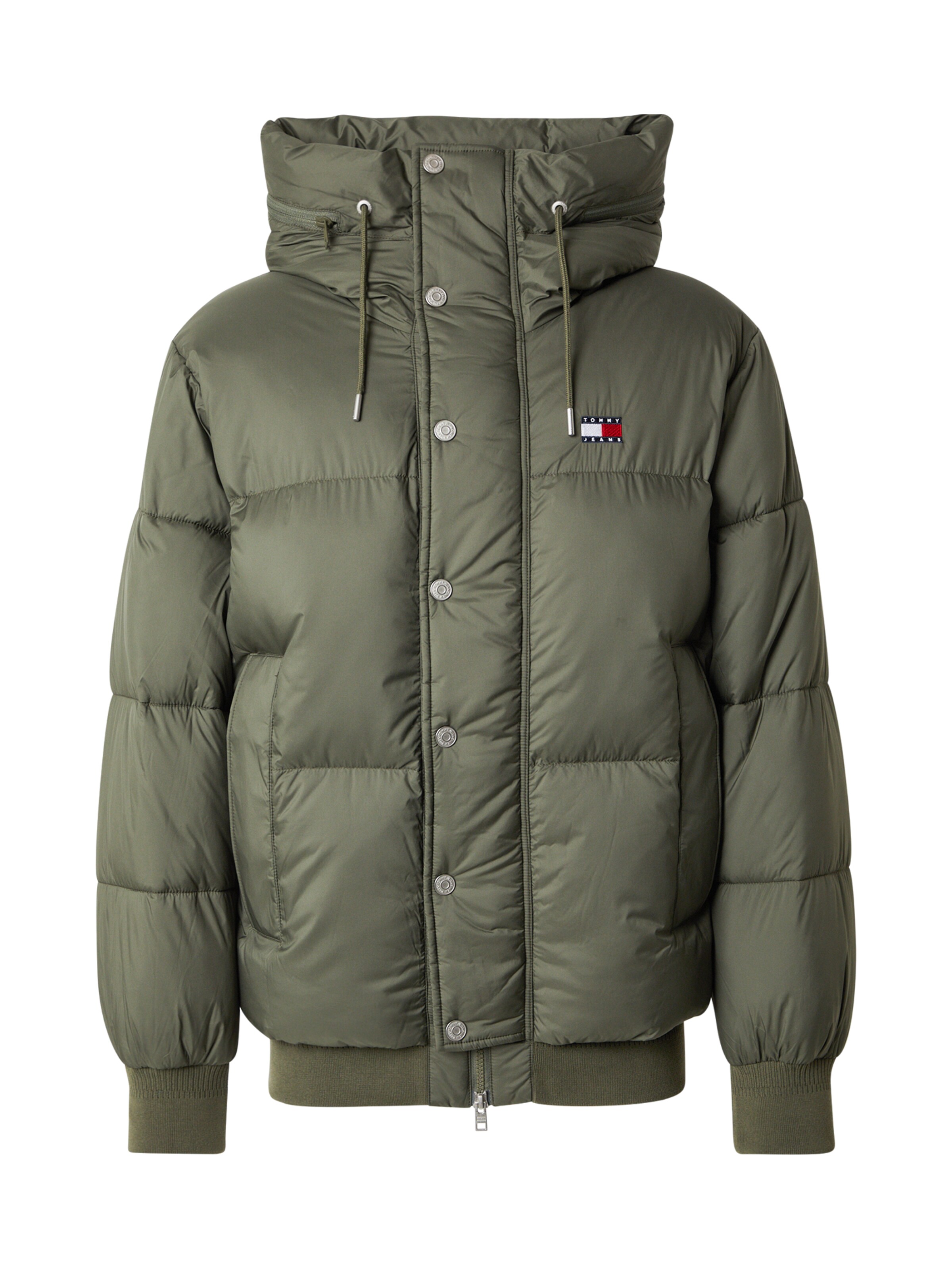 Tommy Jeans Téli dzseki - zöld: elől