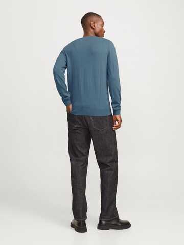 JACK & JONES Pullover 'JJEEmil' in Blau