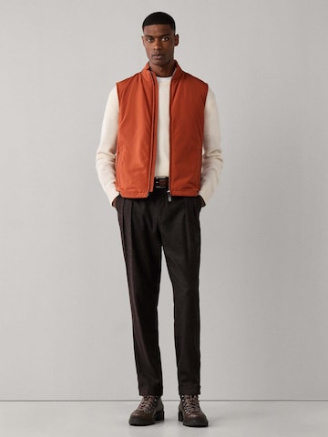 Hackett London Vest 'Windsor' in Orange
