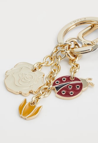 FURLA Nøglering 'LADYBIRD&FLOWERS' i guld