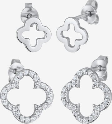 Boucles d'oreilles ELLI en argent : devant