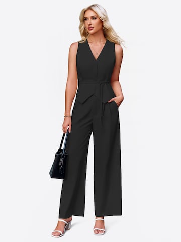 Imily Bela Hlačni kostim | črna barva: sprednja stran