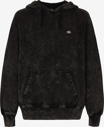 DICKIES Sweatshirt 'NEWINGTON' in Zwart: voorkant