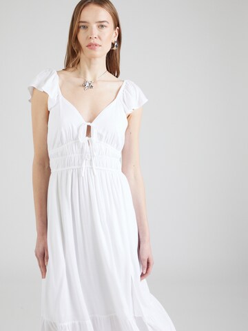 HOLLISTER Summer dress 'EMEA' in White