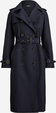 Lauren Ralph Lauren Преходно палто в синьо: отпред