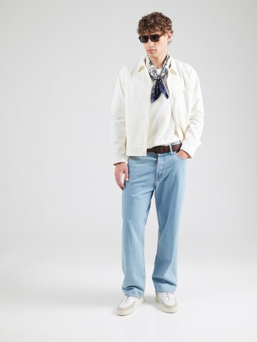 T-Shirt 'SLHASPEN' SELECTED HOMME en beige