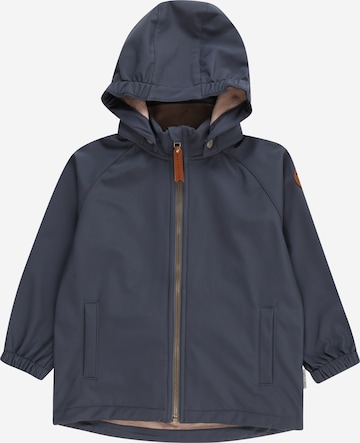 MINI A TURE Weatherproof jacket 'Aden' in Blue: front