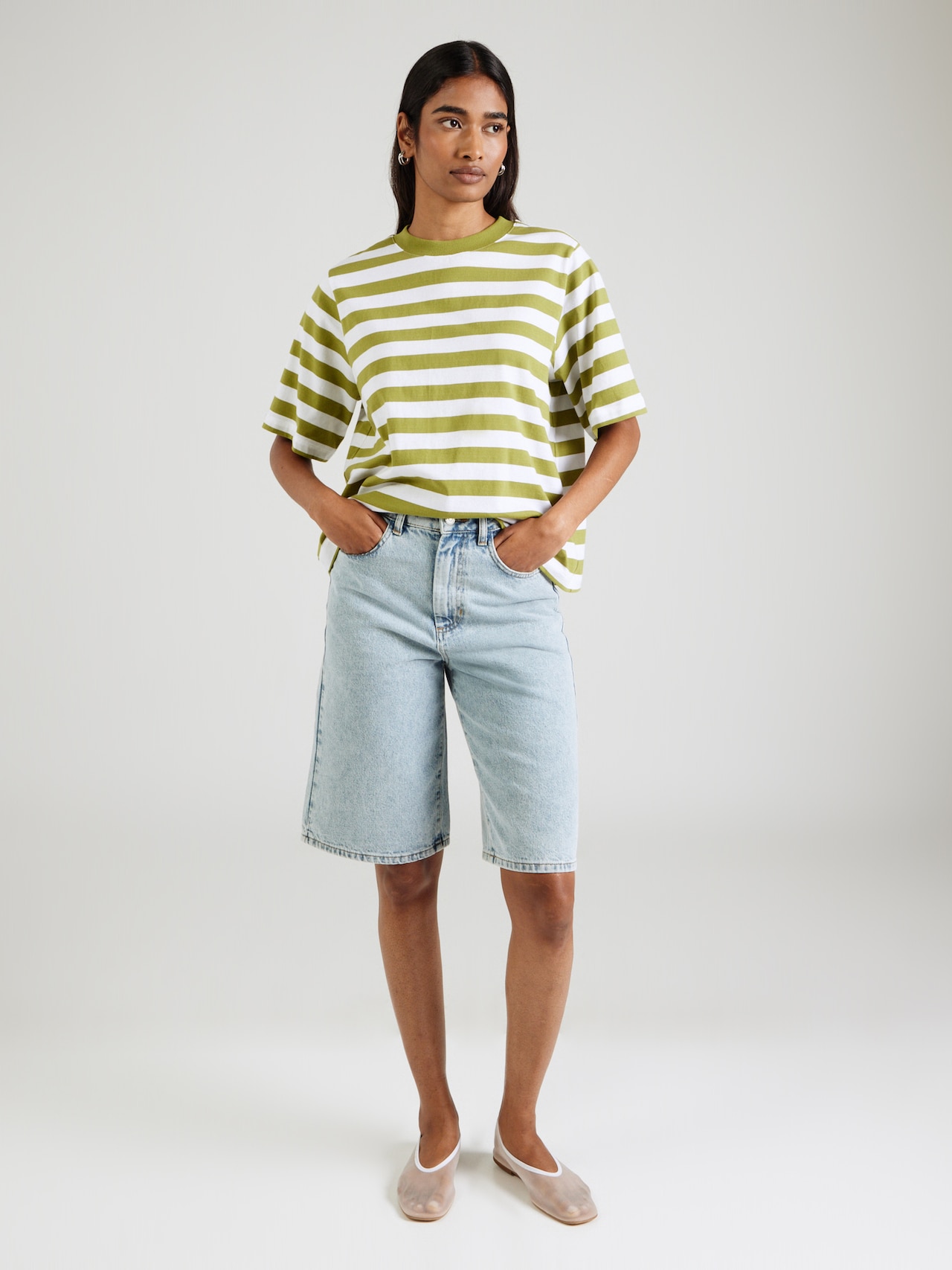 EDITED Productos Camiseta 'Nola' verde