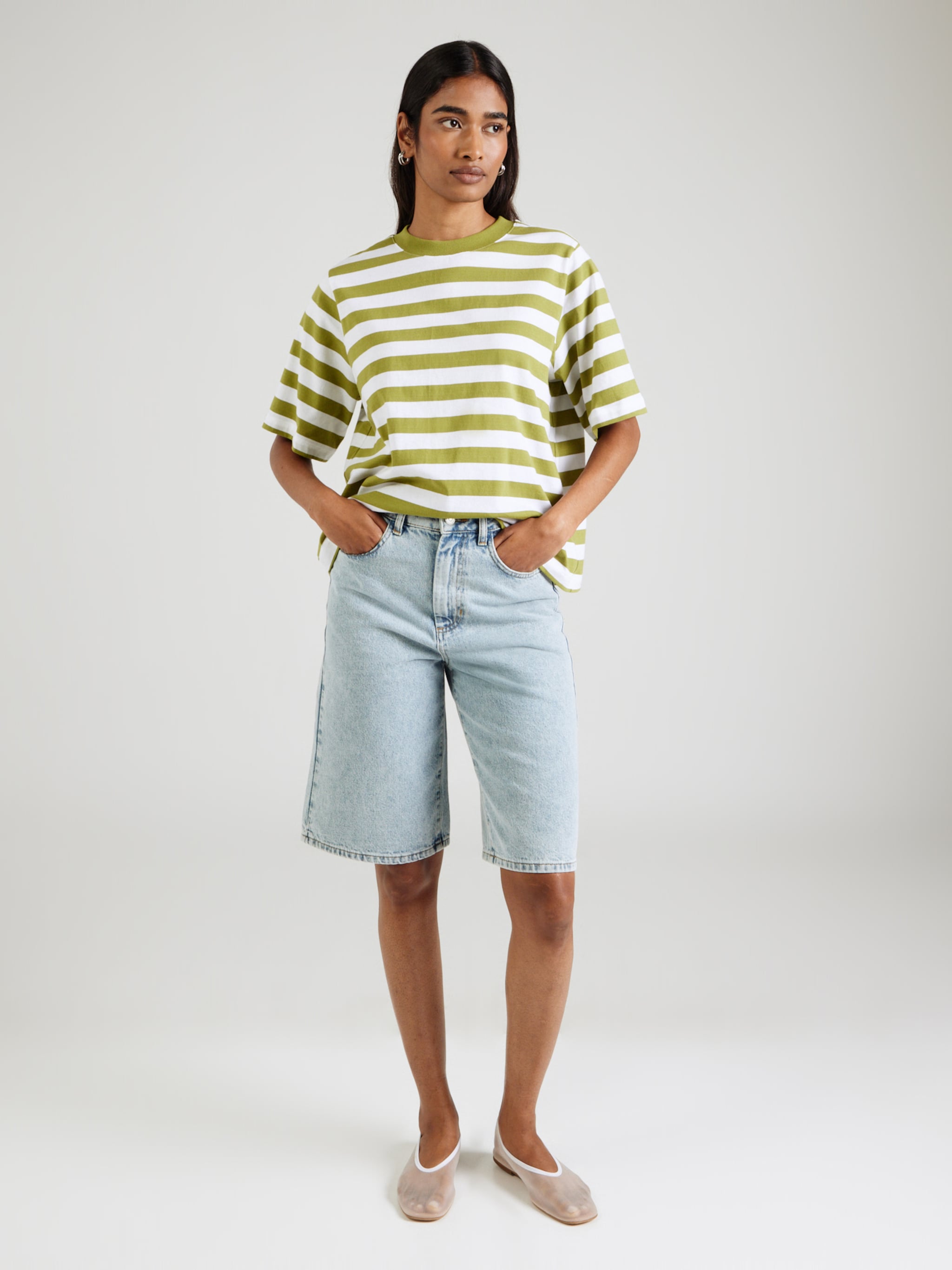 EDITED Producten Shirt 'Nola' Groen