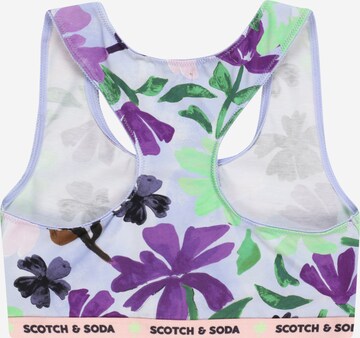 SCOTCH & SODA Bustier Modrček | modra barva