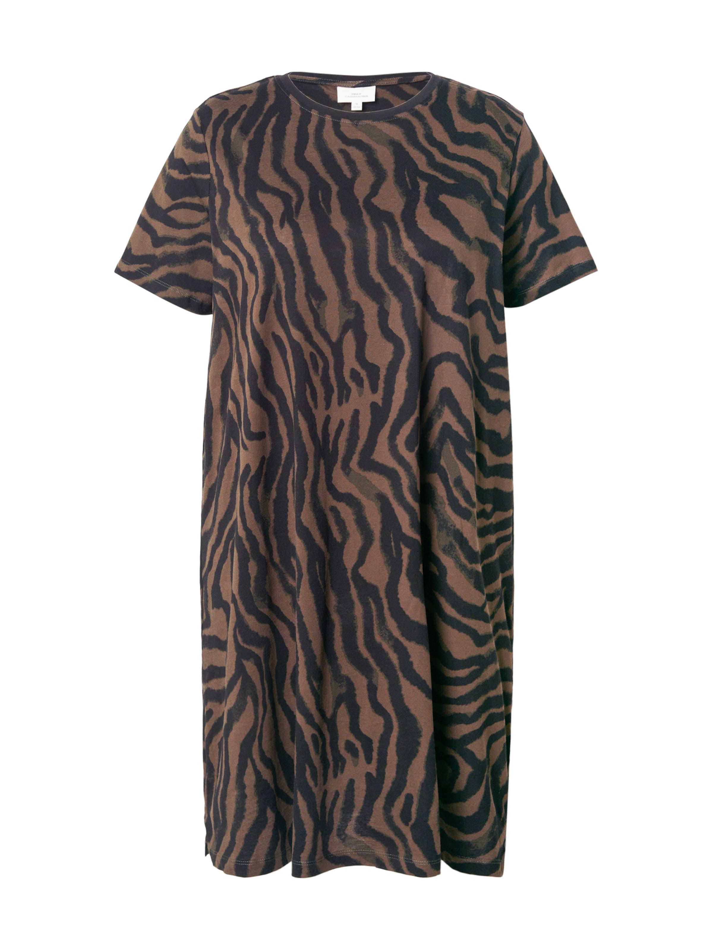 Robe 'CARLulu' ONLY Carmakoma en marron : devant