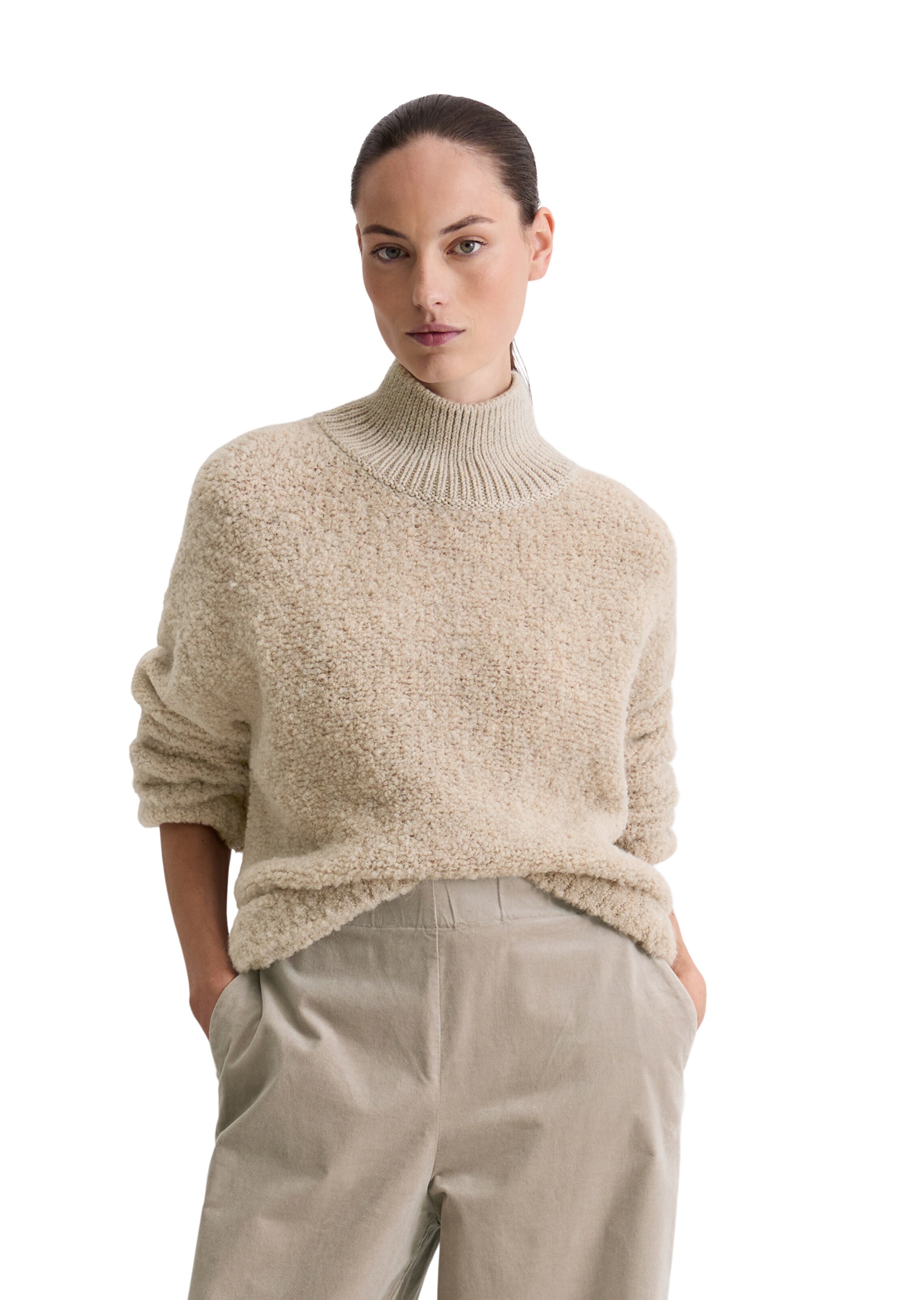 Marc O'Polo Trui in Beige: voorkant