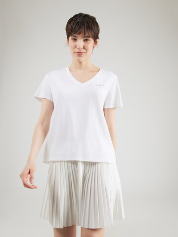 T-shirt SKECHERS en blanc : devant