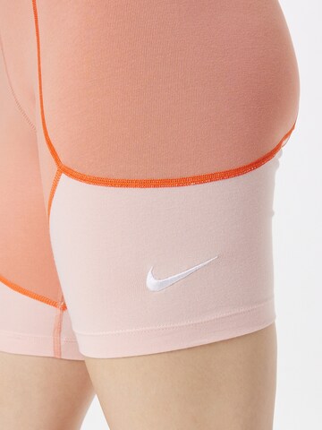 Nike Sportswear Skinny Legíny – červená