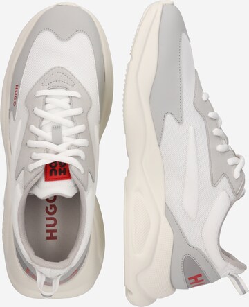HUGO Red Sneakers 'Leon' in White