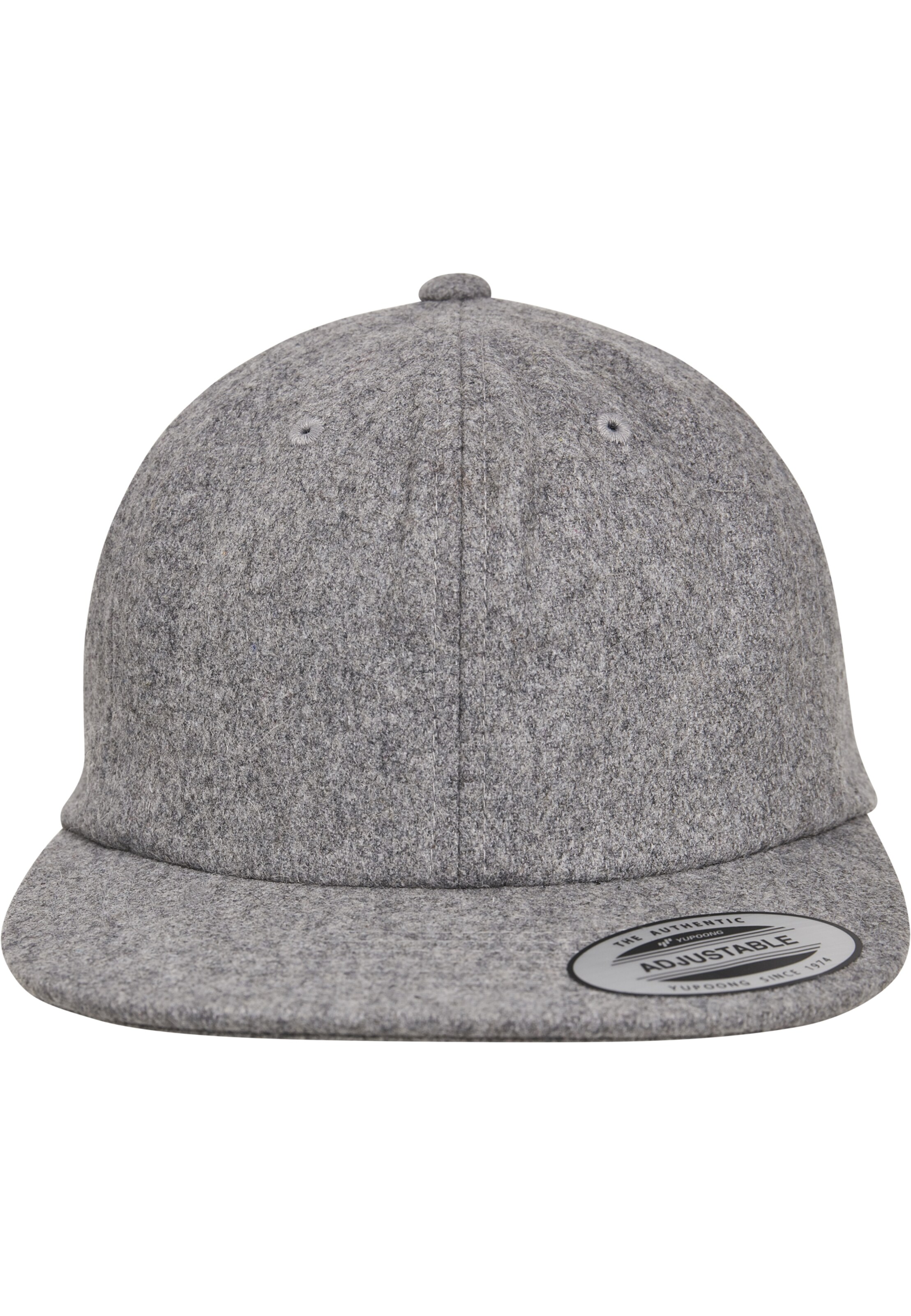 Cappello da baseball 'Melton' di Flexfit in grigio