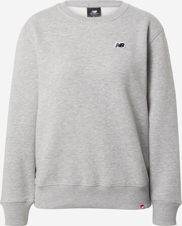 new balance Sweatshirt in Grijs: voorkant