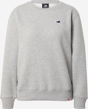 Sweat-shirt new balance en gris : devant