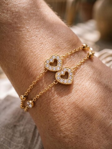 Nemomatheo Bracelet 'Sweetheart' in Gold